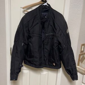 frank thomas aqua motorcycle jacket
